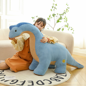 恐龙毛绒玩具大号腕龙公仔玩偶男女孩睡觉抱枕可爱长颈龙靠枕摆件