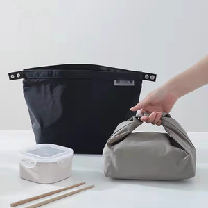 日式饭盒手提包手拎便当袋饭盒袋子保温袋餐包饭包手提带饭上班族