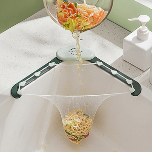 厨房三角水槽过滤网一次性沥水篮洗菜池剩菜剩饭残渣垃圾过滤神器