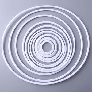 继承者们捕梦网材料 多规格白色塑料圆环圆圈 DIY手工挂件配件