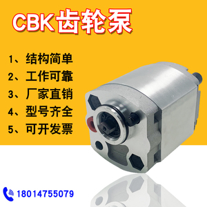 CBK齿轮泵CBK-F2.1/F1.6/F3.2/F4.8/F6.8/F7/CBK-F8.0微型齿轮泵