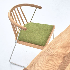DAaZ品牌 原创设计 北欧极简宜家白蜡木全实木餐椅书椅休闲椅家用