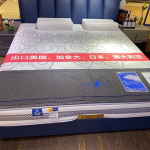 宏益弹簧床垫卧室双人床垫独立弹簧懒人静音小户型新西兰羊毛加垫
