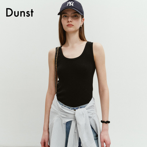 Dunst2024夏季新品极简款棉制吊带女式街头百搭背心上衣UDTS4B229