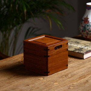 中式复古高档银器紫砂茶壶礼品盒文玩陶瓷器实木包装盒收纳盒工艺