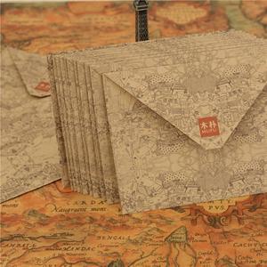 MUPU木朴信封 理想世界的信封 进口牛皮纸 精致印刷 复古信封