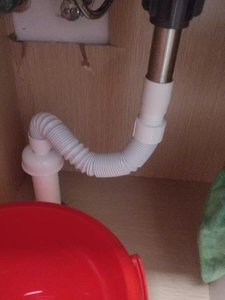 浴室柜洗漱台面盆手盆下水管软管下水道防臭S弯拖把池排水管加长