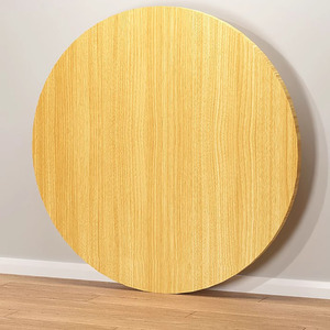 实木桌面板定制圆形小桌板台面板材茶几餐桌家用客厅书桌装饰面板