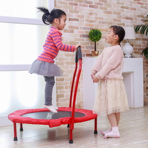 蹦蹦床家用儿童室内宝宝弹跳床小孩感统训练玩具小型跳跳床带扶手