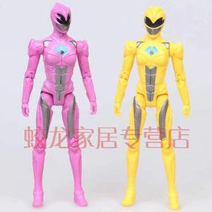 5款超凡战队Power Rangers恐龙战队关节可动手办玩具公仔模型