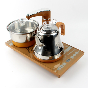 佳禄福全自动抽水烧水一体家用电热水壶配件茶具茶盘嵌入式电茶炉
