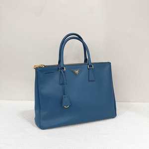95新 佳美国际奢品  Prada/普拉达蓝色大号杀手包手提包