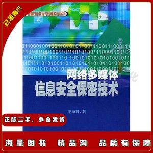 二手网络多媒体信息安全保密技术王丽娜武汉大学出版社97873