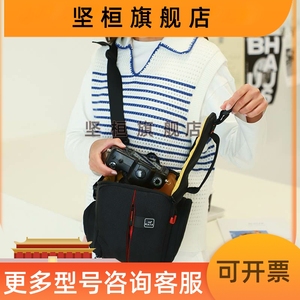 卡塔适用于佳能尼康索尼相机包三角包单肩摄影包包单反背包一体机