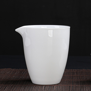 羊脂玉瓷陶瓷公道杯茶套装家用玉瓷茶海茶过滤分茶器功夫茶具配件