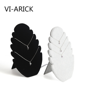 VI-ARICK绒布火焰板项链展示架项链架珠宝首饰展示道具首饰展示架