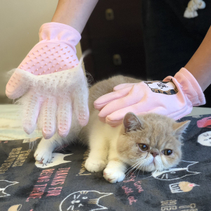 撸猫手套 梳毛神器猫咪专用脱毛梳子 去浮毛刷猫毛清理器猫咪用品