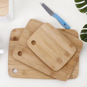 竹制分类菜板套装水果板辅食日式简约长方形案板砧板小菜板三件套
