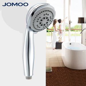 JOMOO/九牧花洒淋浴单喷头五档出水套装含墙座1.5M淋浴软管S02015
