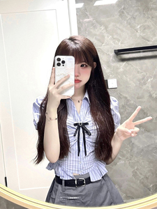 韩系校园学院风连衣裙子夏季女装甜美奶乖茶系穿搭jk制服两件套装