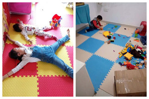 地板海绵纯色垫子正方形儿童泡沫地垫卡通塌塌米橡胶垫塑胶泡沫板