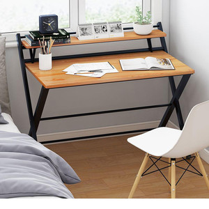 |简约电脑桌便携式可折叠书桌小型学生学习桌卧室单人床边写字桌