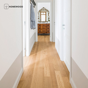 欧洲白橡木地板纯实木原木锁扣18mm厚地热地暖室内家用冷色北欧E0