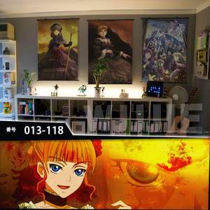 新款海猫鸣泣之时魔女贝阿朵莉切真里亚拉姆达动漫挂画海报壁画 阿里巴巴找货神器