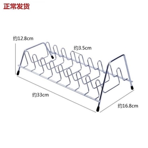 家用厨房置物架单层碗架收纳架两层菜盘子托架子放的沥水器碗碟架