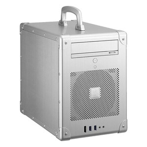 LIANLI PC-TU200A 银色 联力Mini-ITX小机箱 手提式设计/全铝外壳