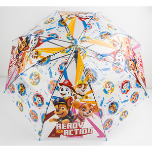 儿童透明雨伞小中童幼儿宝宝伞可爱自动超轻伞