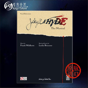 音乐剧 变身怪医 声乐作品选 莱斯利 原版乐谱书 LESLIE JEKYLL HYDE THE MUSICAL HL02502211