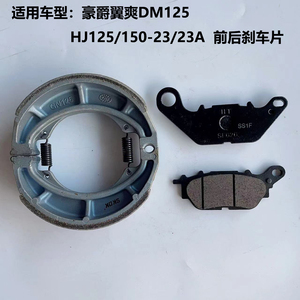 适用豪爵翼爽DM125HJ125/150-23A/C刹车皮碟刹片摩托车前后刹车片