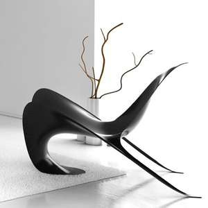 玻璃钢休闲蝙蝠椅子创意室内样板房设计异形椅简约座椅躺椅沙发
