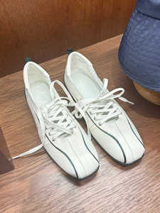 绑带保龄球芭蕾舞鞋女2024夏季新款小众运动风玛丽珍鞋平底单鞋子