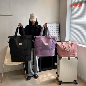 日本GP超大容量手提袋旅行包防水拉杆行李包旅游出差牛津布女包