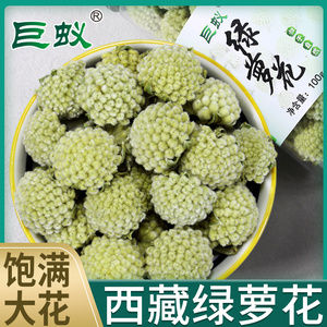 正品西藏绿萝花泡水500g绿箩花的功效结香花雪里花泡茶非野生