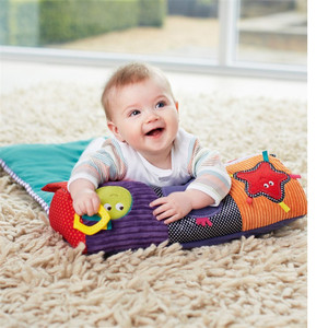 包邮婴儿爬爬毯趴趴枕抱枕游戏毯宝宝爬行垫学爬练抬头0-6月
