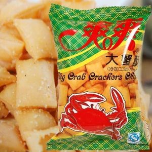 七宝一丁爽爽大蟹酥老式蟹味粒70后油炸膨化小包装九零后怀旧零食