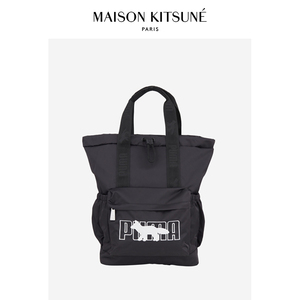 Maison Kitsune×PUMA联名款抽绳束口双肩包手