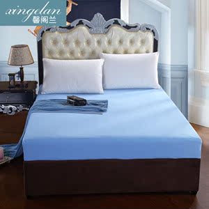 新馨阁兰床罩床笠单件床垫套18米床品床罩15纯色床垫罩12床套品