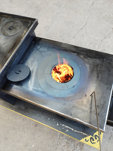 火真藏式取暖炉柴火家用炉子室内采暖柴火炉火炉烧柴RSW烤炉冬灶