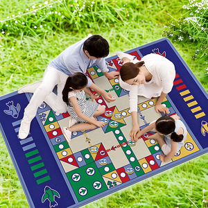 大飞行棋大富翁地毯多合一游戏棋类大全成人儿童棋盘益智玩具男孩