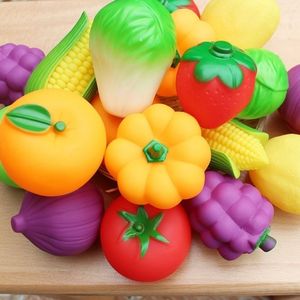 水果玩具可咬硅胶小宝宝仿真水果蔬菜玩具模型软绵绵的娃娃家厨房