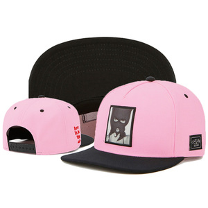 街舞韩版cap潮牌粉色平檐嘻哈棒球帽可调节潮流小众男女款帽子