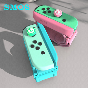 SMOS任天堂switch腕带ns舞力全开有氧拳击手环joycon游戏机手柄绑带justdance跳舞体感手绳握把配件