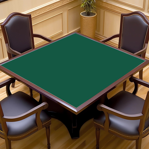 消音加厚麻将桌布橡胶垫扑克手搓麻将正方形毯家用桌垫80/90/一米