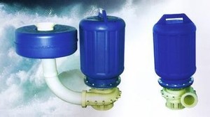 排水喷水浮泵小鱼塘3寸老式浮水泵增氧机充氧泵养殖增氧泵打氧机