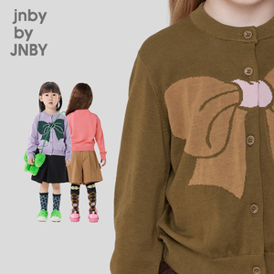 江南布衣童装开衫毛衫外套上衣卡通印花女童儿童jnbybyjnby