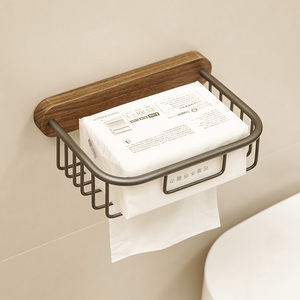 免打孔卫生间厕所洗手间纸巾盒卫生纸置物架手纸巾架厕纸盒卷纸架